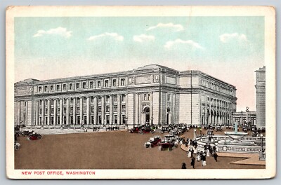 Washington DC New Post Office Vintage Unused Postcard, L30