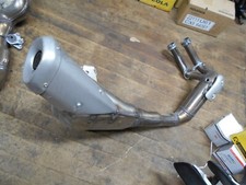 YAMAHA MT07 MT-07 EXHAUST MUFFLER HEADER PIPES HEAD PIPES STOCK OEM