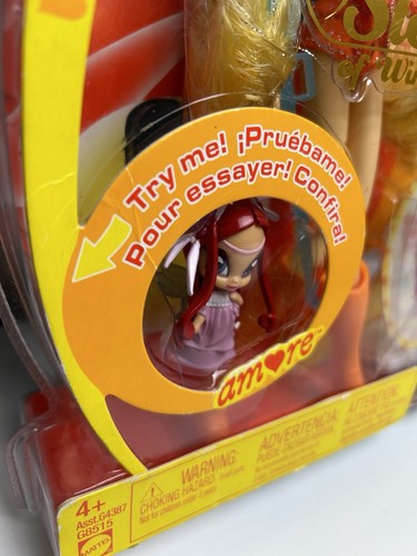 Mattel Stella of WINX CLUB + bambola Pixie Amore 2005 G8515 nuova mai sigillata rara difficile da trovare - Foto 10 di 20