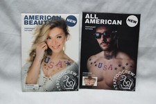 temporary tattoos lot of 2 sets his hers american patriotic USA July 4th sealed