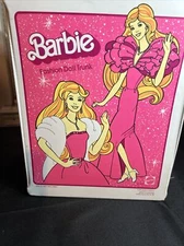 Vintage 1982 Mattel Barbie Fashion Doll Accessories Storage Trunk No. 1004