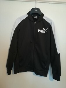 black puma tracksuit