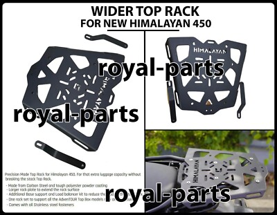''WIDER TOP RACK'' Fit For Royal Enfield New Himalayan 450