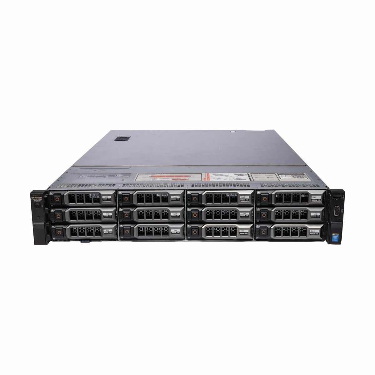 Dell PowerEdge R730xd 2x 8C E5-2630Lv3 64GB RAM 12x 3TB + 2x 300GB