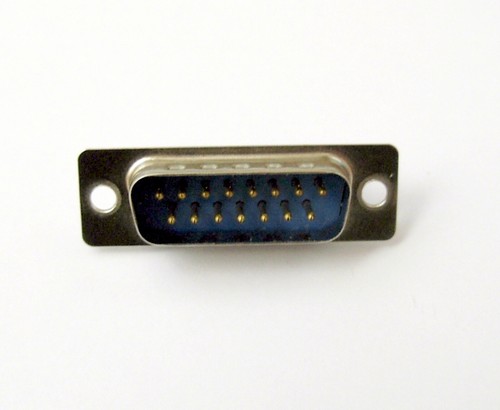 5x Connecteur à souder DB15 15 broches male - 5x DB15 solder connector 15 pins - Imagen 2 de 7