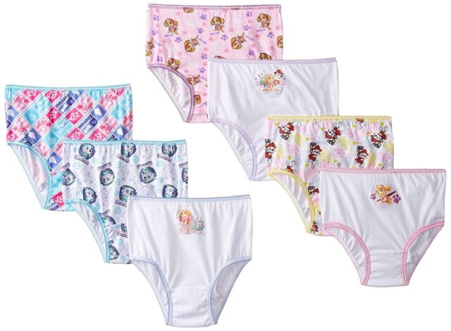 Paw Patrol Knickers Pack of 5 Pants Underwear with Pups for Girls Toddlers