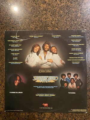 Saturday Night Fever RS-2-4001 Stereo 1977 RSO Records Vinyl
