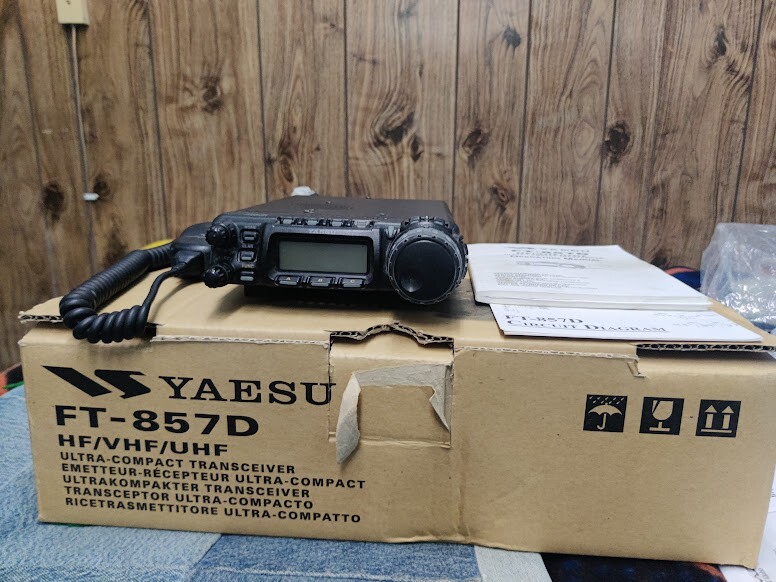 yaesu ft 857d radio transceiver eBay