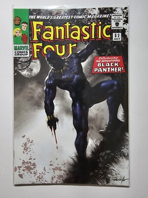 Fantastic Four #52 Fan Expo Lucio Parrillo Variant Facsimile Exclusive Marvel 