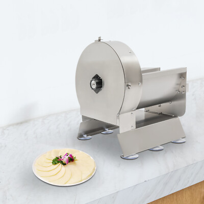 Stainless Steel Lemon Slicer Electric Commercial Fruit Vegetable Slicing Machine