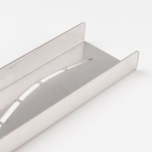 Duschrinne Stromlinie Wellen 700 x 70 mm höhenverstellbar Duschablauf Duschrost - Bild 11 von 12