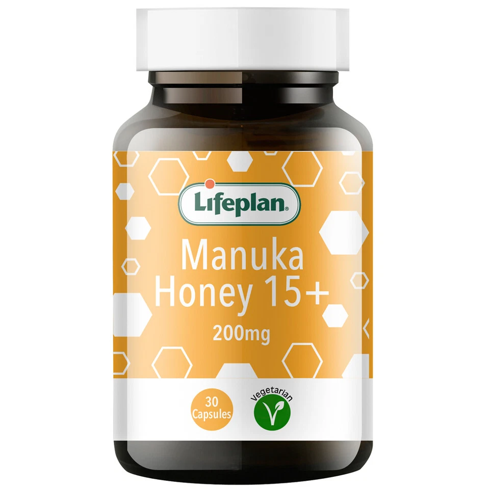 Lifeplan Manuka Honey 15+ 200mg 30 Capsules
