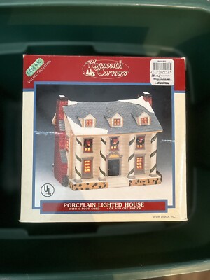 lemax christmas village house Plymouth Corners 