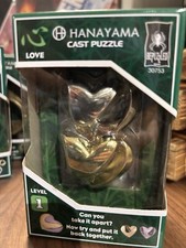 Hanayama - Love Level 1 Metal Puzzle - Brain Teaser, Mechanical Puzzle