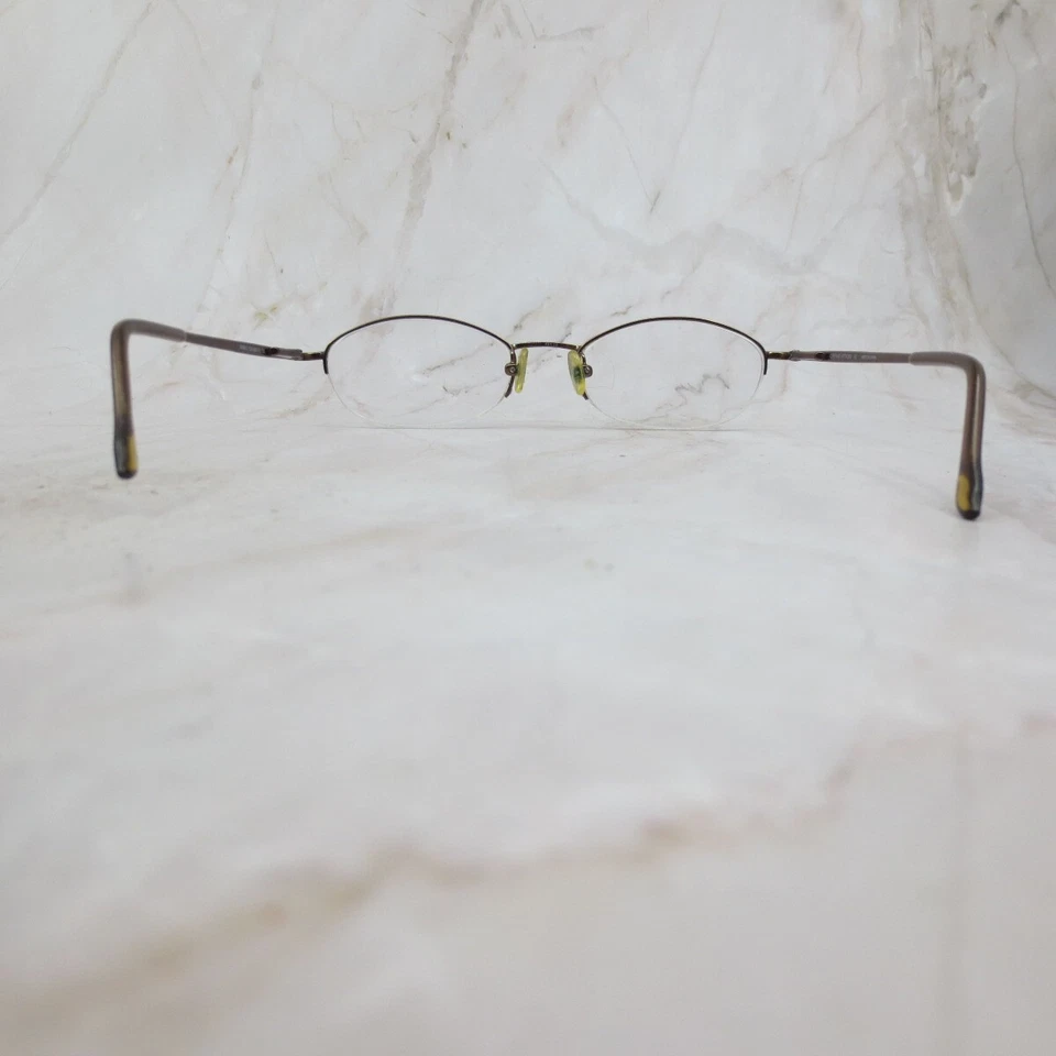 Marco de gafas Adrienne Vittadini AC6012-108 marrón medio borde 49-19-135 para mujer Foto 4 de 4