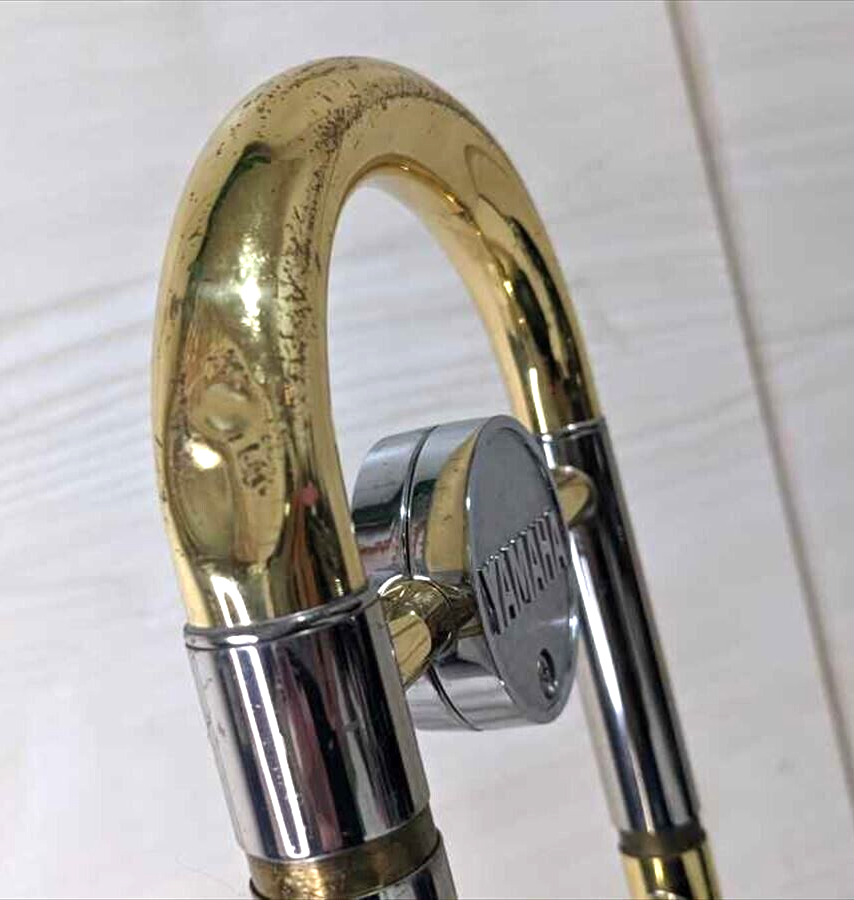 Junk Not Working Yamaha YSL455G Tenor Trombone Musical instrument Hard