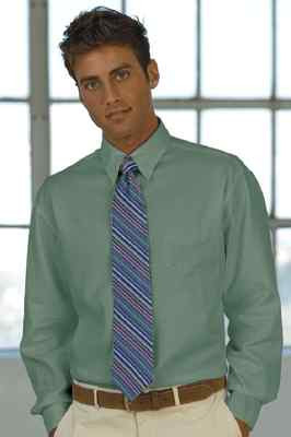 Spread Collar Dress Shirt Sage | eBay