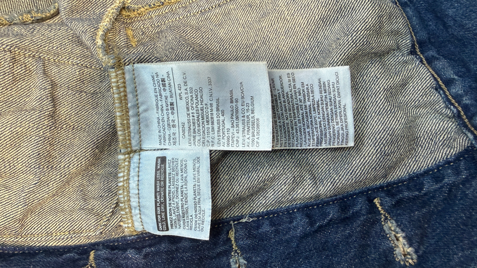 Levi Strauss & Co Women's Blue Denim Jacket Size XS (A0003) image 10