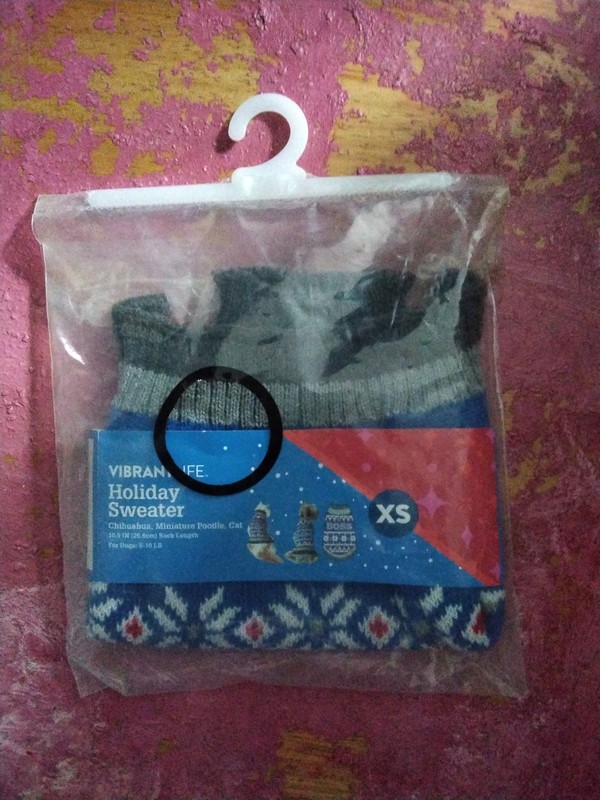 Holiday Sweater Size Xs For Dogs Or Cats Or Poodles Fun Wear For Ur Pet