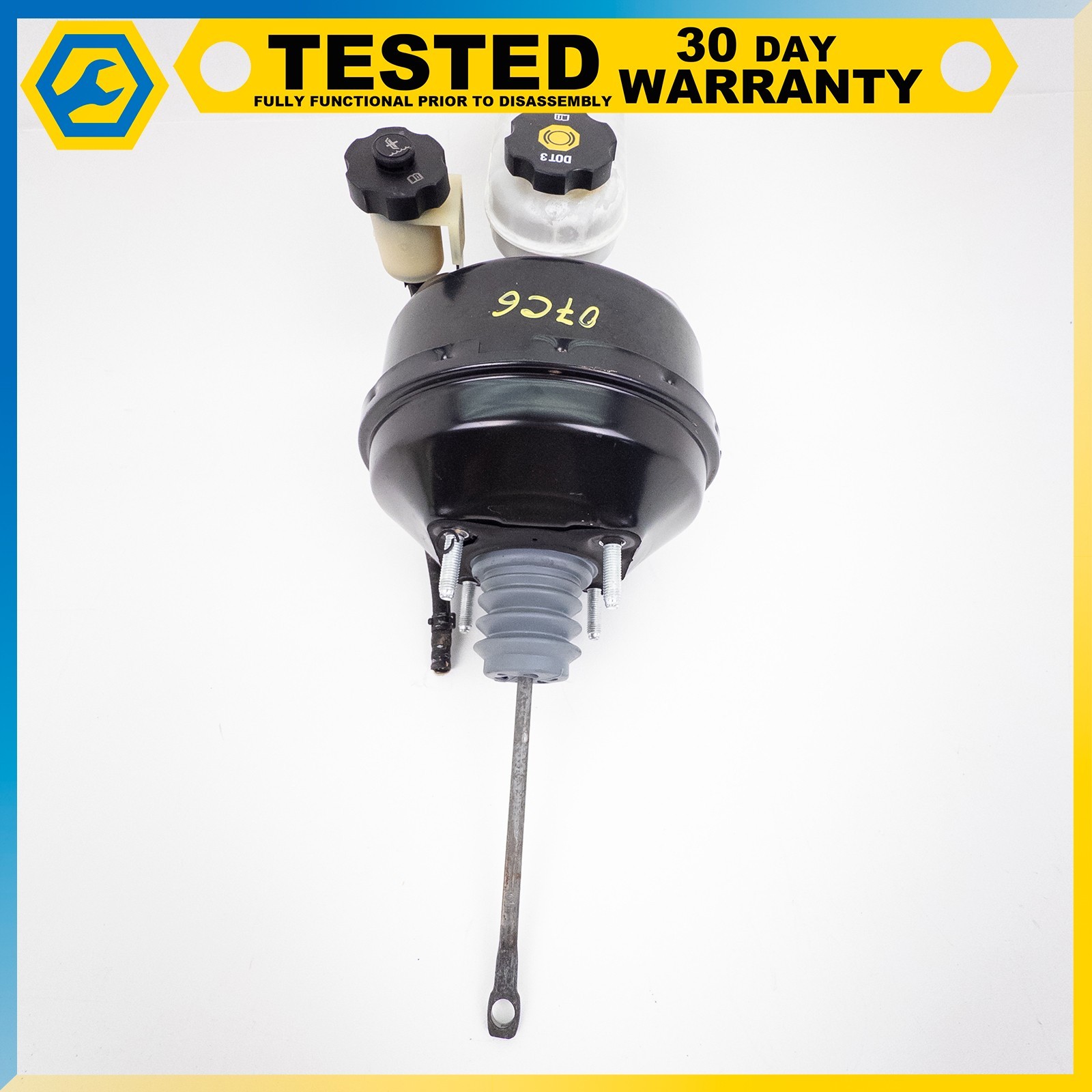 05-13 CHEVROLET CORVETTE C6 POWER BRAKE BOOSTER MASTER CYLINDER ASSEMBLY OEM