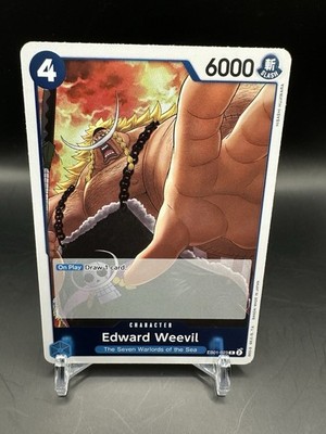 Edward Weevil - EB01-023 - R - Foil One Piece Card Game