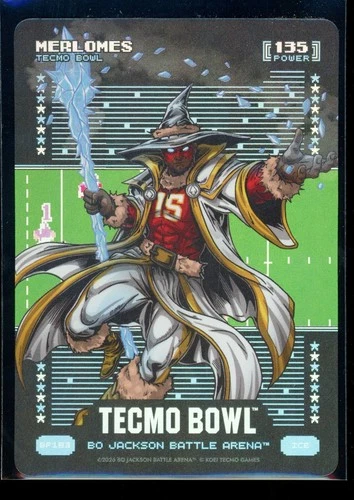 2026 Bo Jackson Battle Arena Tecmo Ice Foil #BF183 Merlomes `Patrick Mahomes`