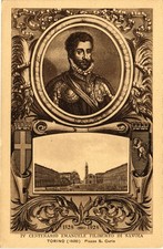 TORINO CITTÀ - Centenario Emanuele Filiberto di Savoia - Piazza S. Carlo - #083