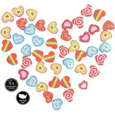 300Pcs Heart Mini Erasers for Kids Bulk Small Cute Pencil Erasers for Valent