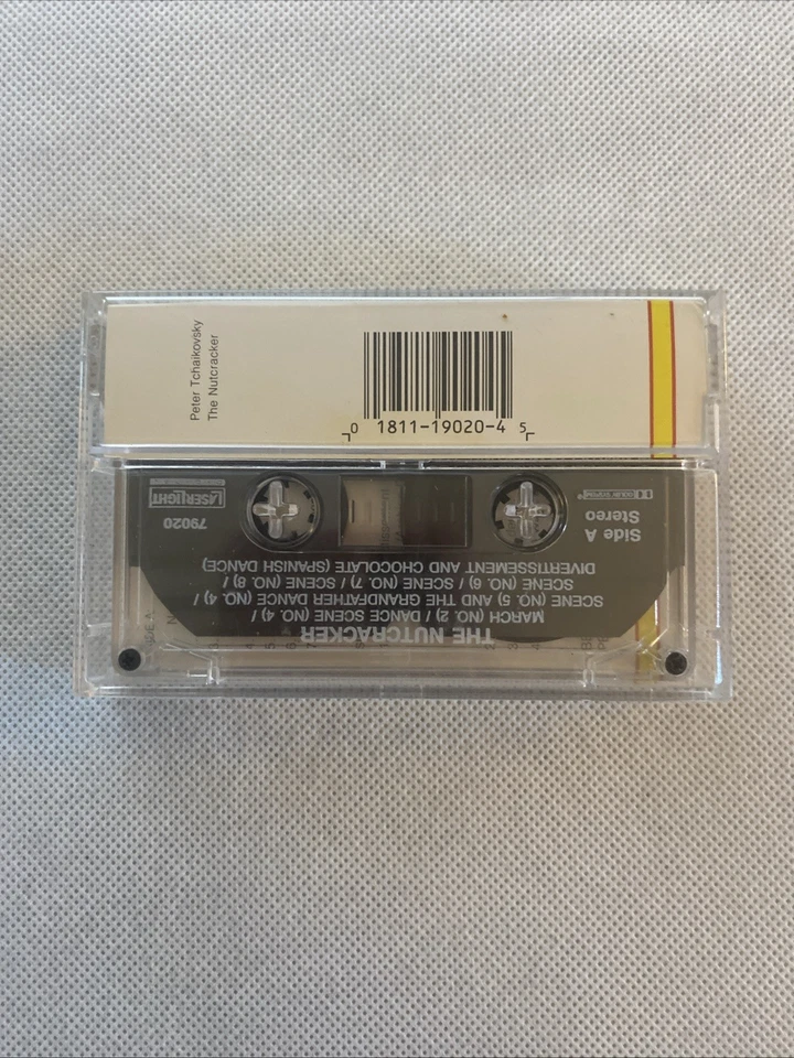1989 Laser Light Peter Tchaikovsky The Nutcracker Cassette Foto 2 de 4