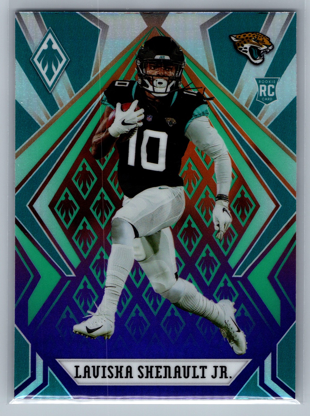 Laviska Shenault Jr. 2020 Panini Phoenix Color Burst #119 Jaguars RC