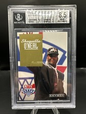 1992-93 Skybox - Draft Picks Shaquille O'Neal #DP1 (RC) BGS 8.5 🏀🇺🇸🔥