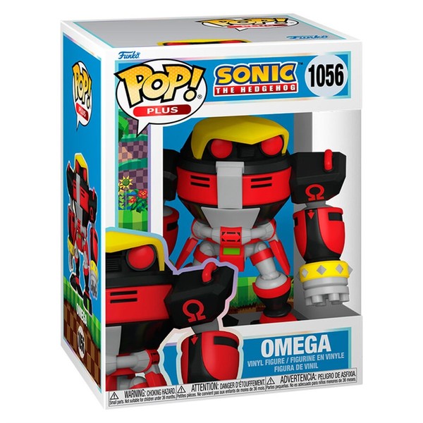 Sonic The Hedgehog Pop! Games Vinyl Figur E-123 Omega 9 Cm - Funko - (Sonstige-image