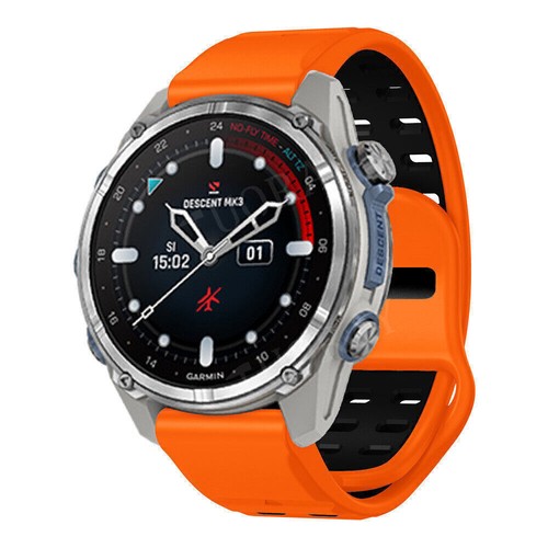 Pulsera de silicona Quick Fit para Garmin Fenix E 8 7X/7 6X/6 5X/5 Plus 3HR Epix Pro - Imagen 33 de 60