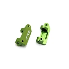 SPTST3632G ALUMINUM CASTER BLOCKS FOR TRAXXAS 2WD: GREEN (2)