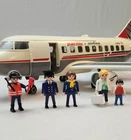 Vintage Playmobil Pacific Airlines Passenger Cargo AirPlane + Figures #4310 2006