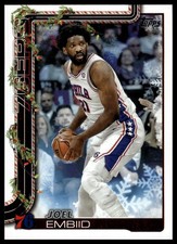 2025-26 Topps Holiday #H18 Joel Embiid