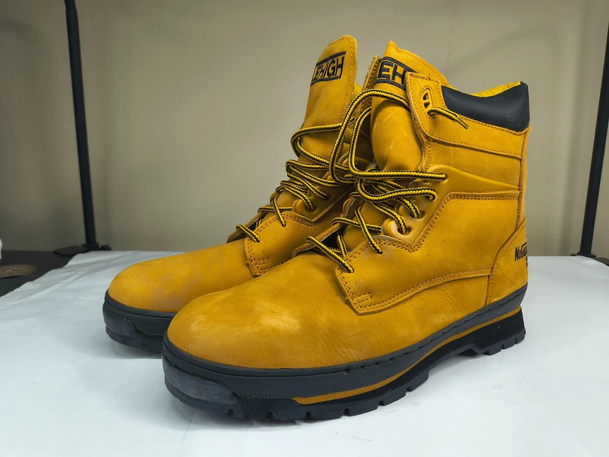 Vtg Lehigh Insulated Steel Toe Mens 9.5D Suede Hiking Work Boots NOS Red Laces Lehigh Insulated Boots for Men for Sale | Shop New & Used  main image 2