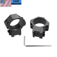 2Pcs 30mm Diameter 11mm 3/8" Low Profile Dovetail Scope Ring for .22 caliber