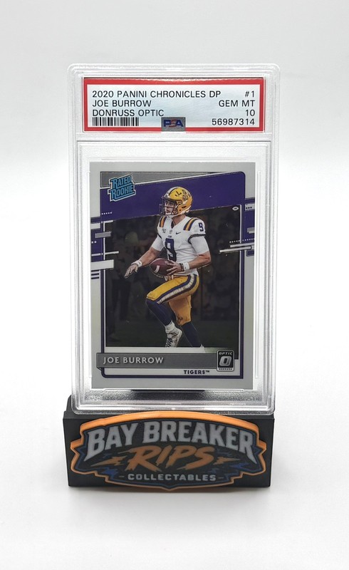 2020 Panini Chronicles DP - Optic Rated Rookies Draft Picks Joe Burrow PSA 10