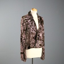 Blusa Just Cavalli Misto Seta Taglia 44 Second Hand Italia Originale
