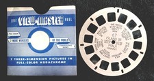 ISLAND OF MAUI: HAWAII View-Master 3D Reel 67 Hand-Lettered Vtg Tan Buff 