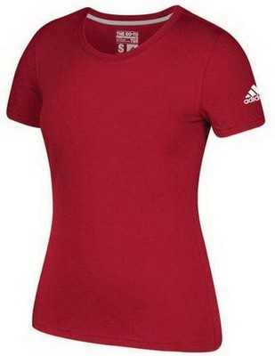 Adidas Women's Go-to Performance Short Sleeve Crew Athletic Tee Color Choice