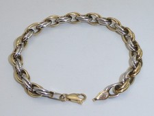585 Gold Bracelet 14K Gelbgold Weißgold  Arm...