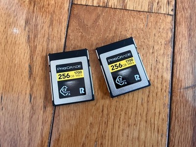 PROGRADE  256GB 1700MB/s CF-Express Type B Memory Card(2-Pack)