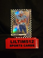 2024 Panini Prizm - Chris Johnson #284 Black & White Checker Prizm