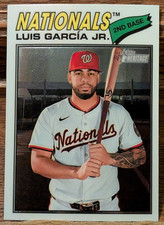 2026 Topps Heritage - Luis Garcia, Jr. - Chrome Parallel #43