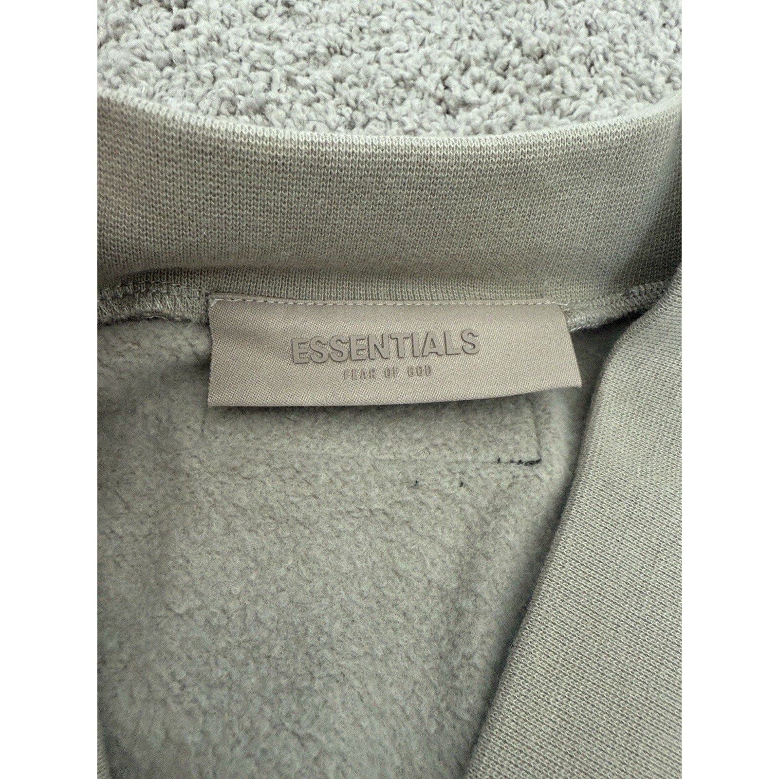 FEAR OF GOD ESSENTIALS Women Tan Sleeveless V Neck Sweatshirt Vest Top Sz Medium thumbnail 8