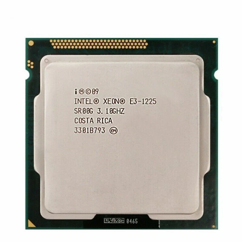 Intel Xeon E3-1225 3.10 GHz SR00G 4 Cores 4 95 W Threads LGA1155 CPU Processor - Image 3 of 4