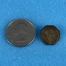 Vintage CHC Meritum Colgate Health Club Dentist Toothpaste Pin Pinback #57629