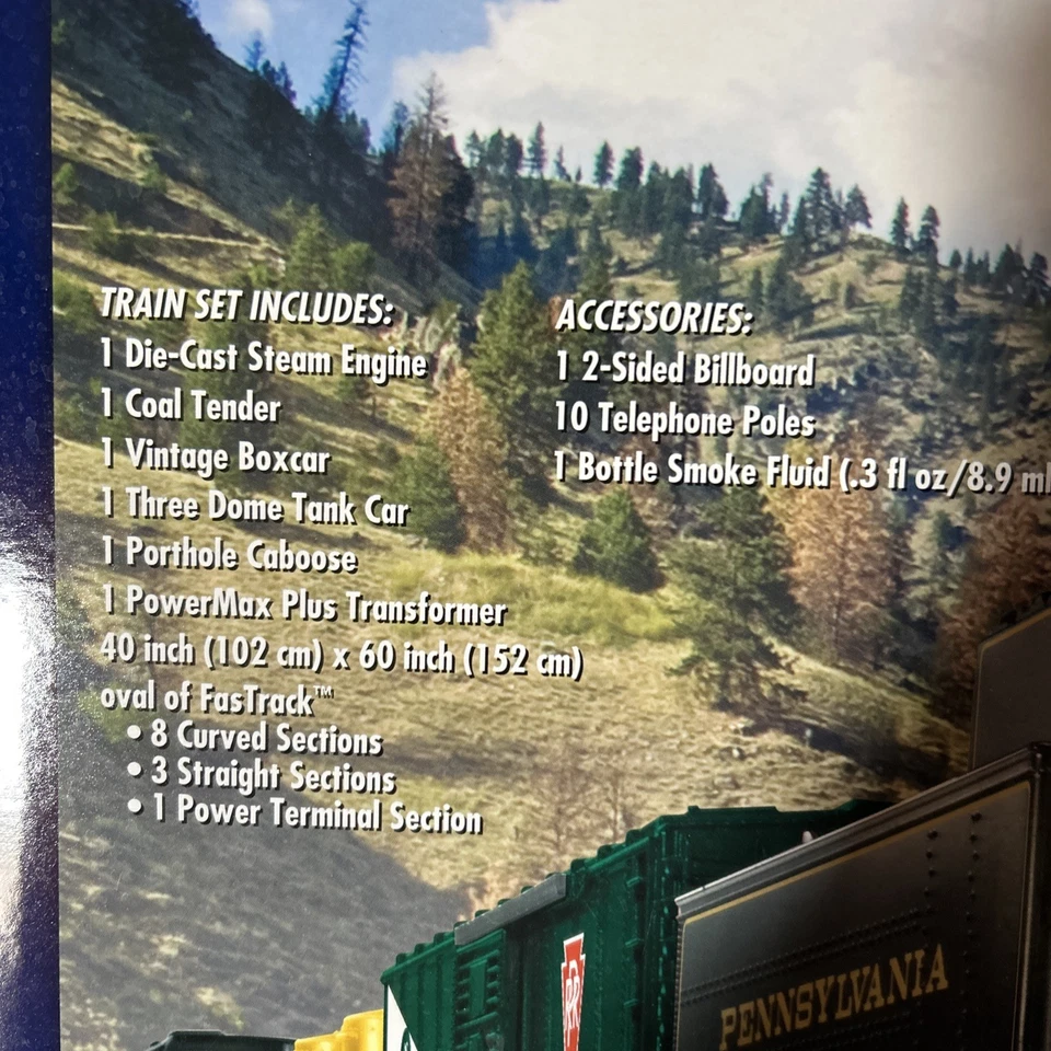 Lionel Penn Flyer O Gauge Electric Freight Train Set 6-30174 New Inbox - Image 4 of 4